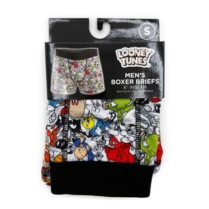 Looney Tunes Boxer Briefs Mens Small Underwear Bugs Bunny Porky Pig Tweety Bird